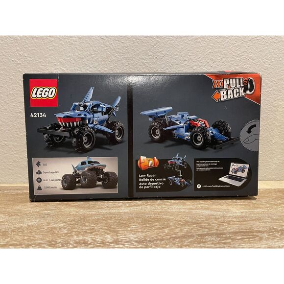 LEGO® Technic™ Monster Jam™ Megalodon, 2-in-1 42194 New In Box - Picture 2 of 2